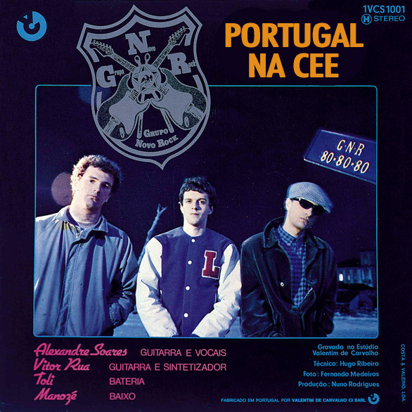 Capa de Portugal na CEE